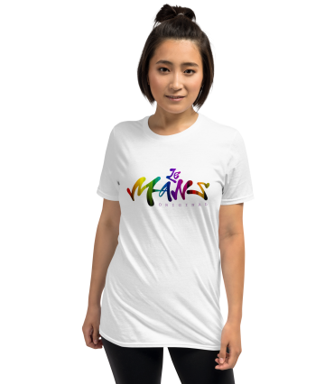 T-shirt blan "Le Mans Original" dégradé
